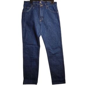 Wrangler Jeans Men's Size 32x34 Cowboy Cut 47MWZ Western Denim Jeans Dark Wash